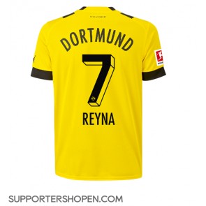 Borussia Dortmund Giovanni Reyna #7 Hemma Matchtröja 2022-23 Kortärmad